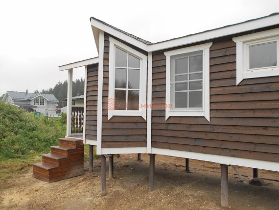 Свайно-винтовой фундамент