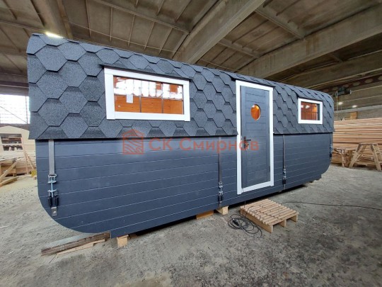 Апрель 2022 - каркасная баня №122