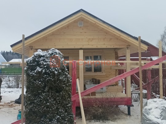 Ноябрь 2022 - баня из бруса №128