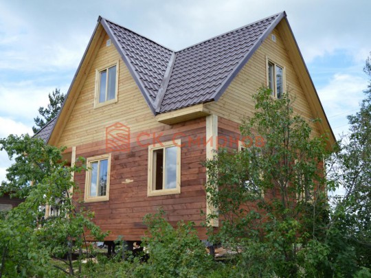 Июнь 2016 - дом из бруса №23