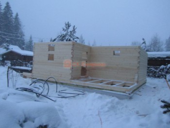 Фото №6: баня из бруса 106