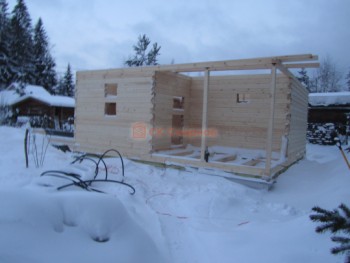 Фото №7: баня из бруса 106