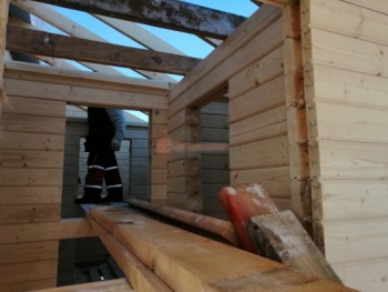 Фото №39: баня из бруса 118