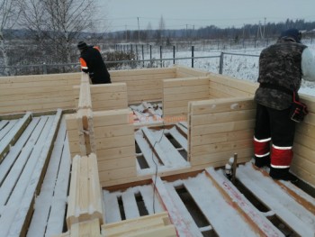 Фото №78: баня из бруса 118