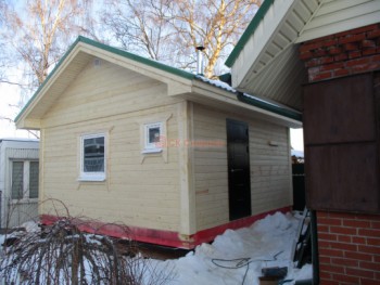 Фото №2: баня из бруса 131