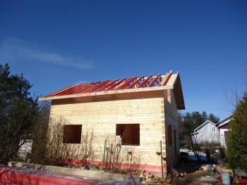 Фото №13: дом из бруса 35