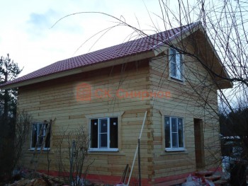 Фото №22: дом из бруса 35