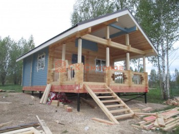 Фото №27: баня из бруса 37