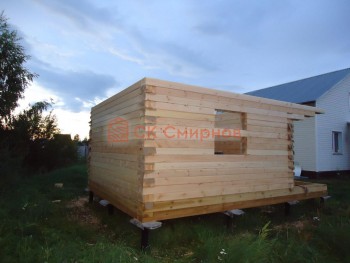 Фото №37: баня из бруса 42