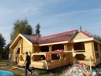 Фото №11: баня из бруса 49