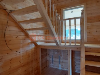 Фото №61: дом из бруса 64