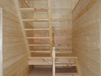 Фото №9: дом из бруса 66