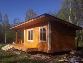 Фото №59: дом из бруса 69