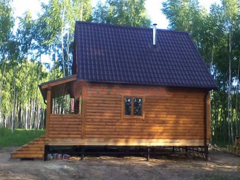 Фото №1: баня из бруса 9