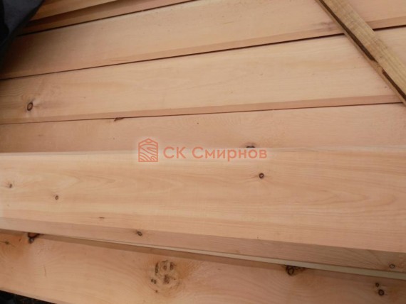 Профилированный брус из алтайского кедра - фото №1